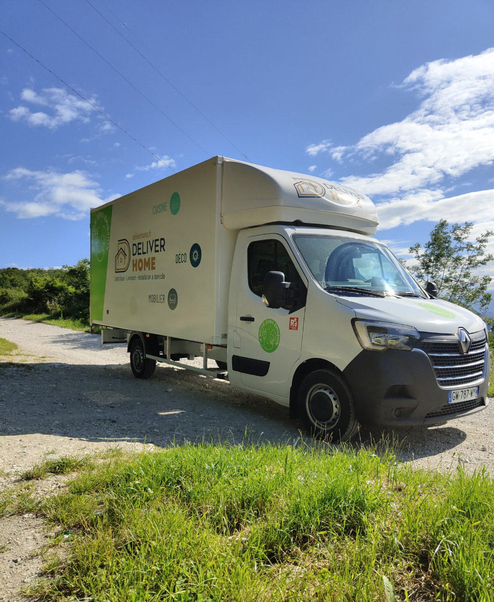 Renault Master E-Tech Electric Deliverhome — vue latérale caisse, Saint-Égrève Grenoble